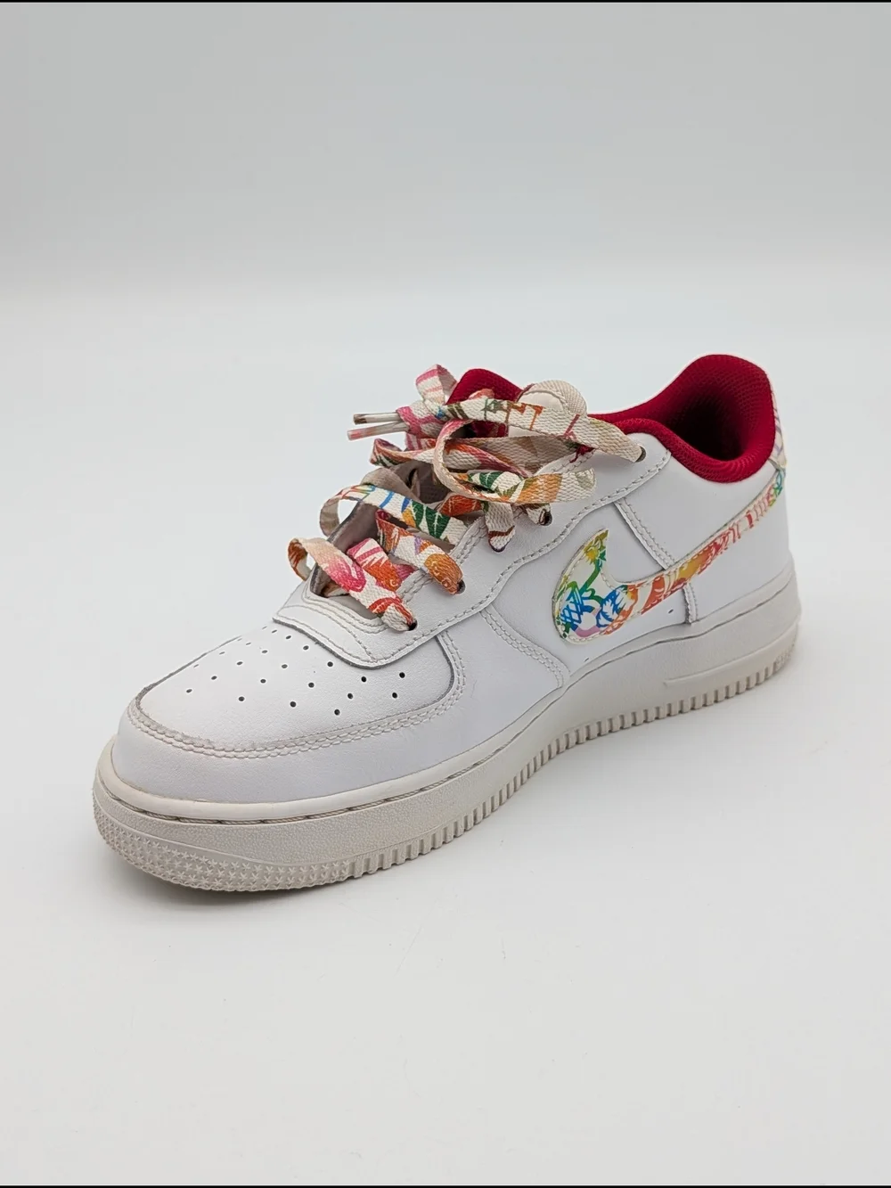 Nike Air Force 1 Chinese new year  size 6.5Y Red White CU2980-191